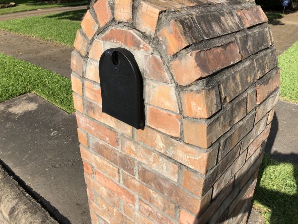 Brick Mailbox Repair in Laurel