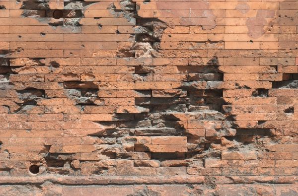 Damaged Brick Repair in Laurel